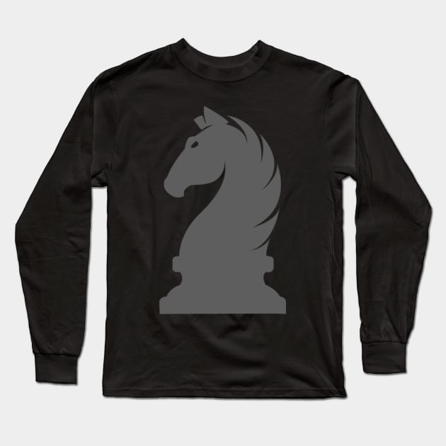 Horse Chess Long Sleeve T-Shirt by andersonfbr